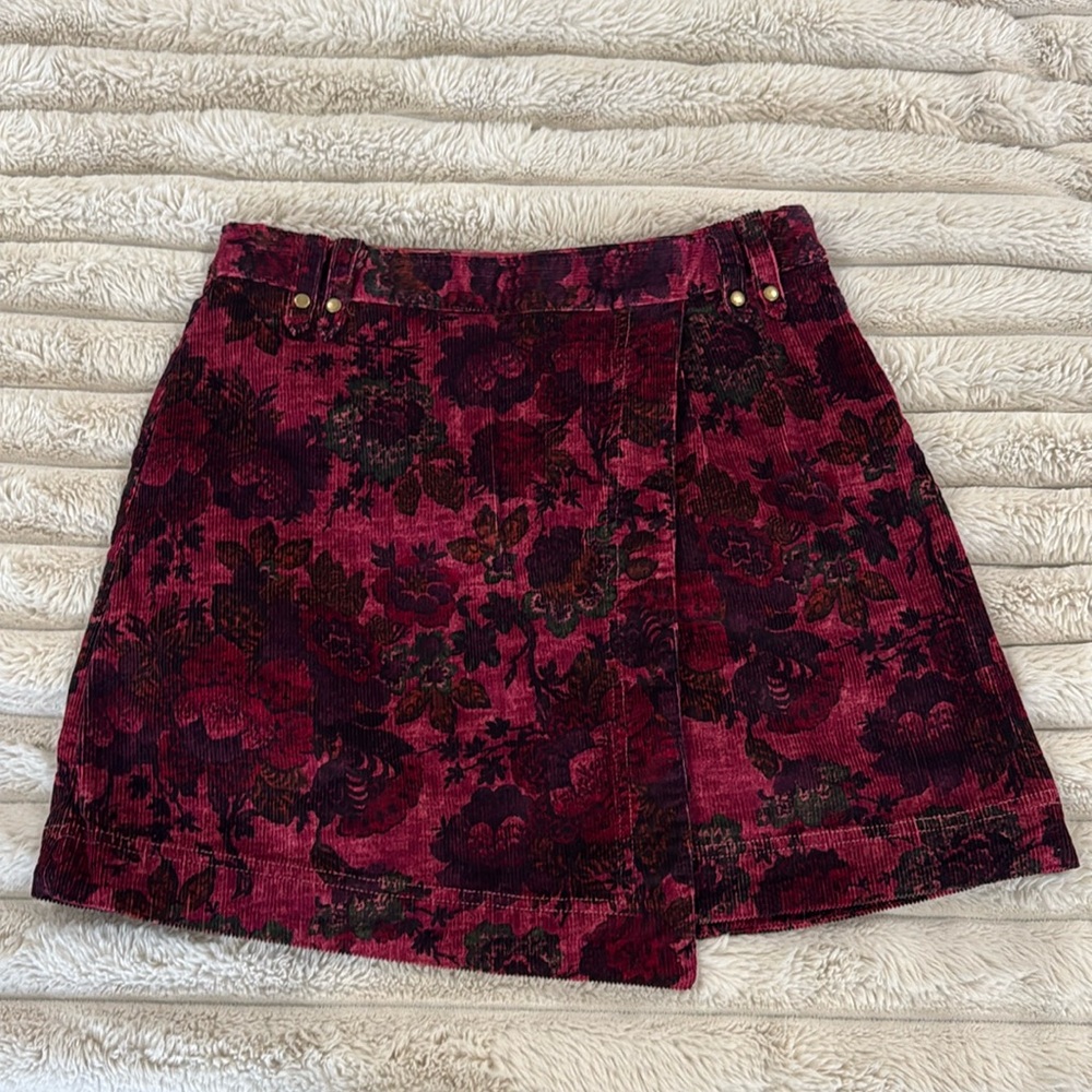 Anthropologie Corduroy skirt